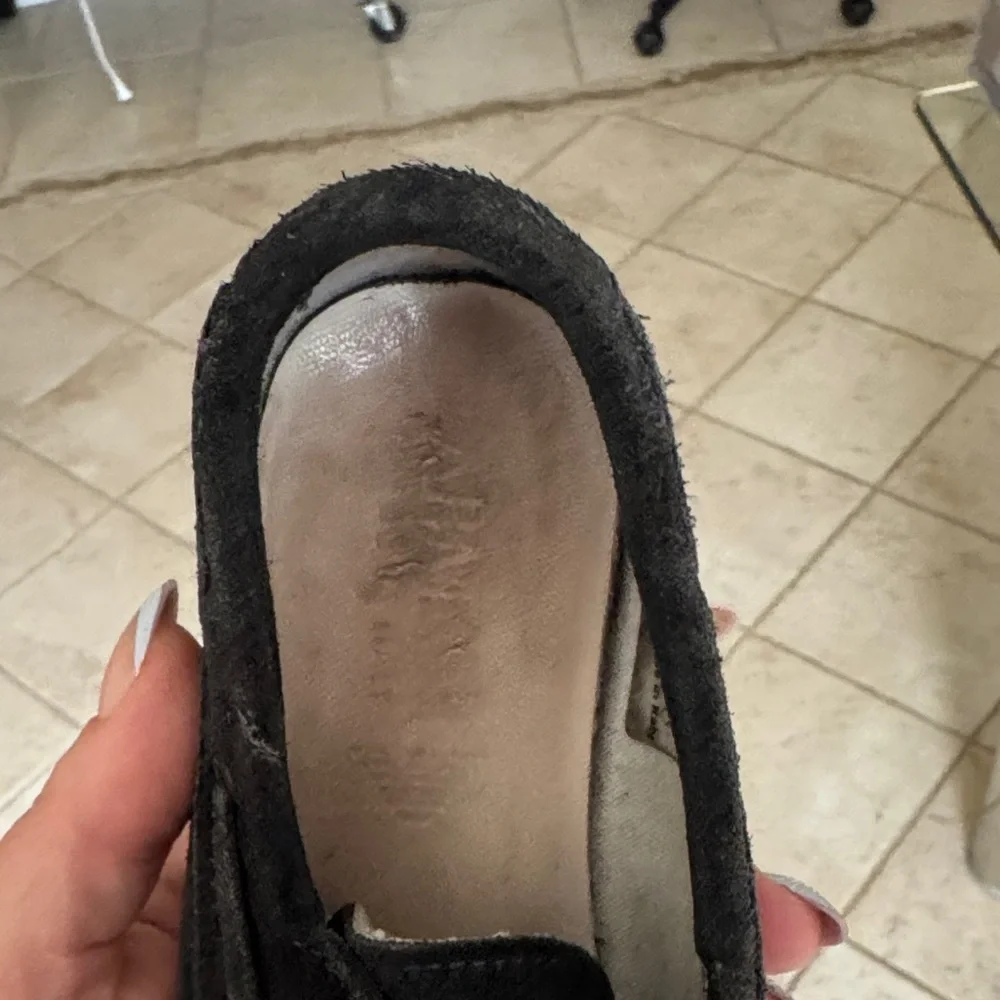 Giorgio Armani Black Kids Dress Shoes
